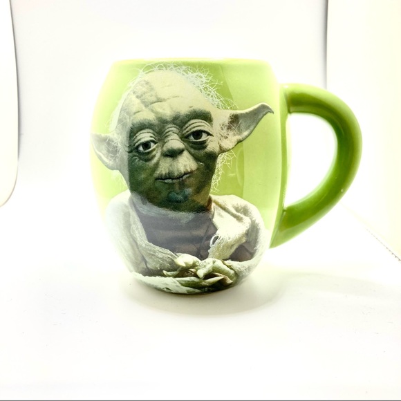 Set of 2 Star Wars Yoda “May the Force Be With You” mugs - Picture 2 of 13